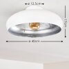 Guayo Plafondlamp Aluminium, 1-licht
