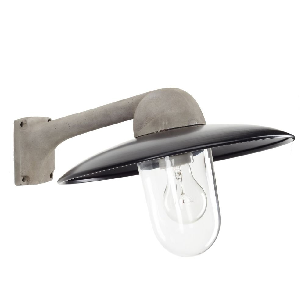 KS Verlichting Fabrique Muurlamp Aluminium, Zwart, 1-licht main product photo
