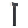 Lutec CUBA Padverlichting LED Antraciet, 2-lichts