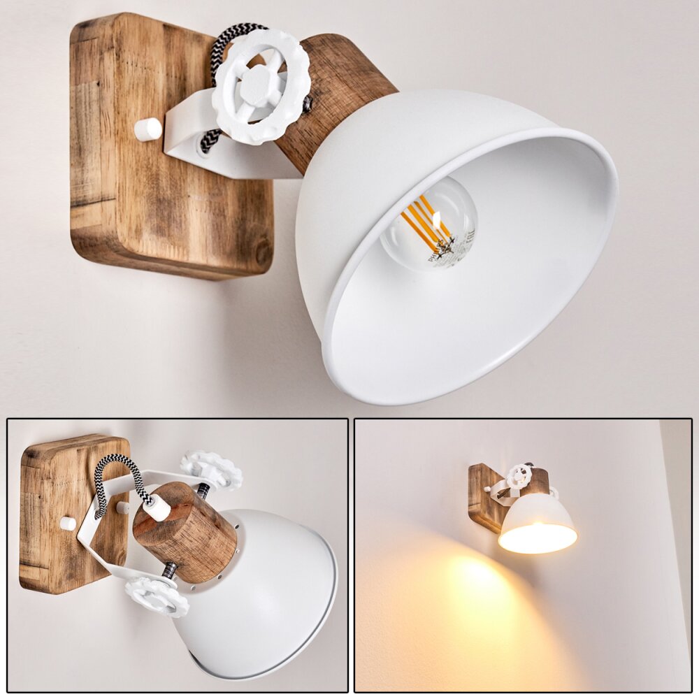 Orny Muurlamp Wit, 1-licht main product photo