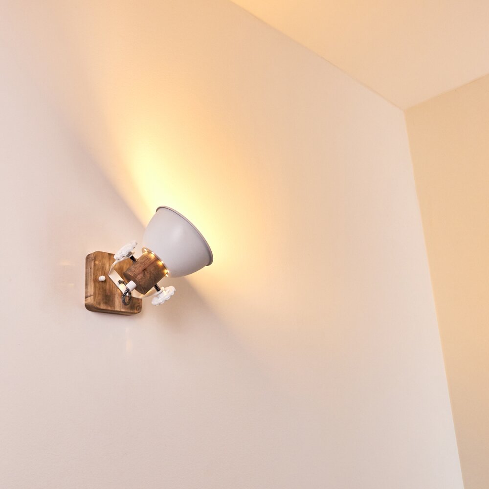 Orny Muurlamp Wit, 1-licht