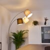 Bernardino Staande lamp Nikkel mat, 3-lichts