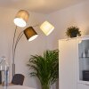 Bernardino Staande lamp Nikkel mat, 3-lichts
