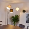 Bernardino Staande lamp Nikkel mat, 3-lichts