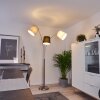 Bernardino Staande lamp Nikkel mat, 3-lichts