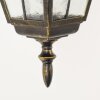 Antibes Buiten muurverlichting Bruin, Goud, 1-licht