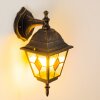 Antibes Buiten muurverlichting Bruin, Goud, 1-licht