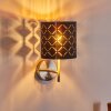 Meldal Muurlamp Nikkel mat, 1-licht