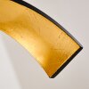 Rezat Hanglamp LED Zwart-Goud, 1-licht