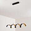 Rezat Hanglamp LED Zwart-Goud, 1-licht