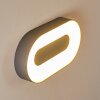 Felsted Buiten muurverlichting LED Zilver, 1-licht