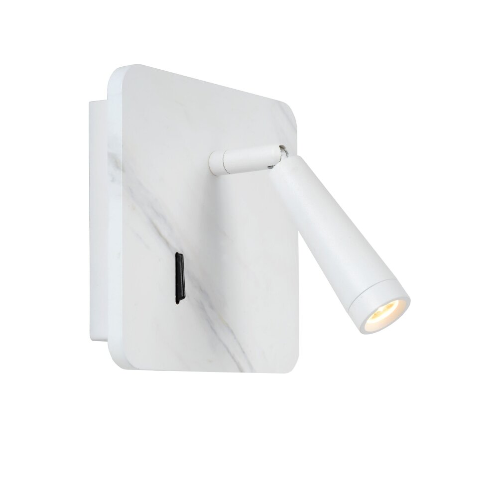 Lucide OREGON Muurspot LED Wit, 1-licht main product photo