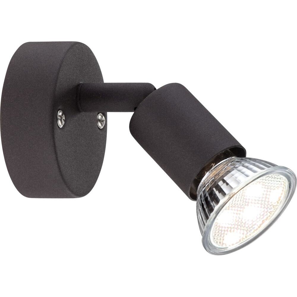 Globo OLIWA Muurspot LED Roest, 1-licht main product photo