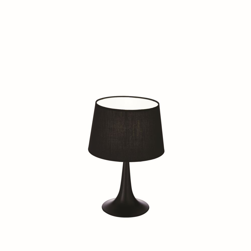 Ideallux LONDON Tafellamp Zwart, 1-licht main product photo