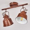 Safari Plafondlamp Roest, 2-lichts