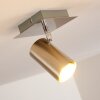 Zuoz Plafondlamp Nikkel mat, 1-licht