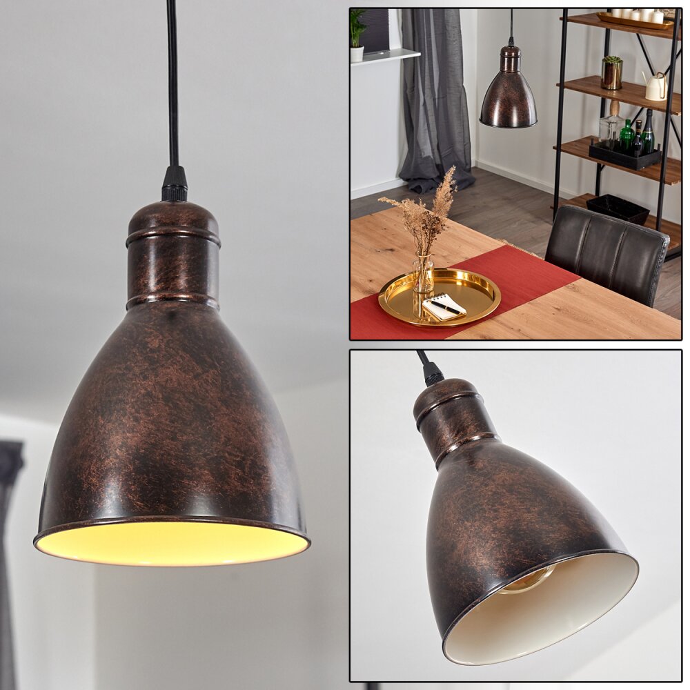 Timola Hanger Roest, Zwart, 1-licht main product photo