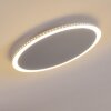 Aitrach Plafondlamp LED Zilver, Wit, 1-licht