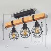 Barbengo Plafondlamp Zwart, 3-lichts
