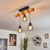 Barbengo Plafondlamp Zwart, 3-lichts