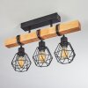 Barbengo Plafondlamp Zwart, 3-lichts