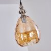 Uddebo Hanger Nikkel mat, Zwart, 1-licht