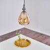 Uddebo Hanger Nikkel mat, Zwart, 1-licht