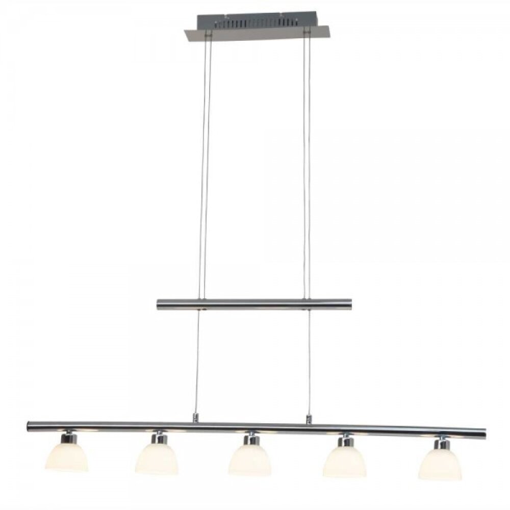 Brilliant Tonja Hanglamp LED Chroom, 5-lichts main product photo