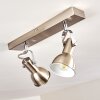 Danikon Plafondlamp Nikkel mat, 2-lichts