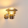 Juva Buiten muurverlichting roestvrij staal, 1-licht Juva Buiten muurverlichting roestvrij staal, 1-licht