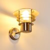Juva Buiten muurverlichting roestvrij staal, 1-licht Juva Buiten muurverlichting roestvrij staal, 1-licht