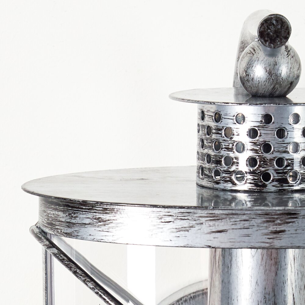 Chamesol Buiten muurverlichting Donkerbruin, Zilver, 1-licht