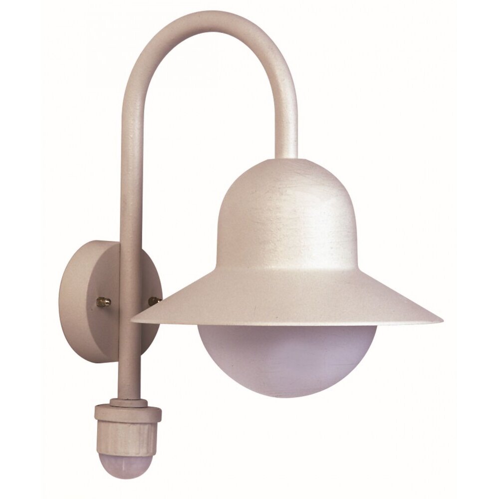 Albert 661 Buiten muurverlichting Wit, 1-licht, Bewegingsmelder main product photo