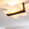 Lovikka Plafondlamp Hout donker, 1-licht