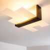 Lovikka Plafondlamp Hout donker, 1-licht