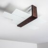 Lovikka Plafondlamp Hout donker, 1-licht