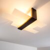 Lovikka Plafondlamp Hout donker, 1-licht