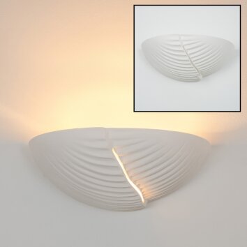 Garessio Muurlamp Wit, 1-licht Garessio Muurlamp Wit, 1-licht