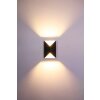 Corozal Buiten muurverlichting LED Antraciet, Wit, 2-lichts