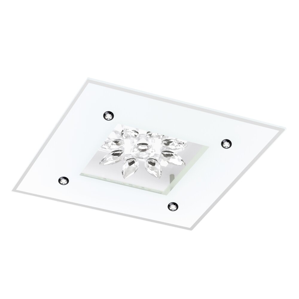 Eglo BENALUA Plafondlamp LED Kristaloptiek, Wit, 1-licht main product photo
