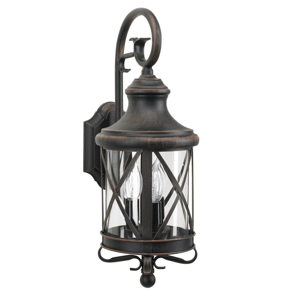 KS Verlichting Romantica Muurlamp Bruin, 3-lichts main product photo