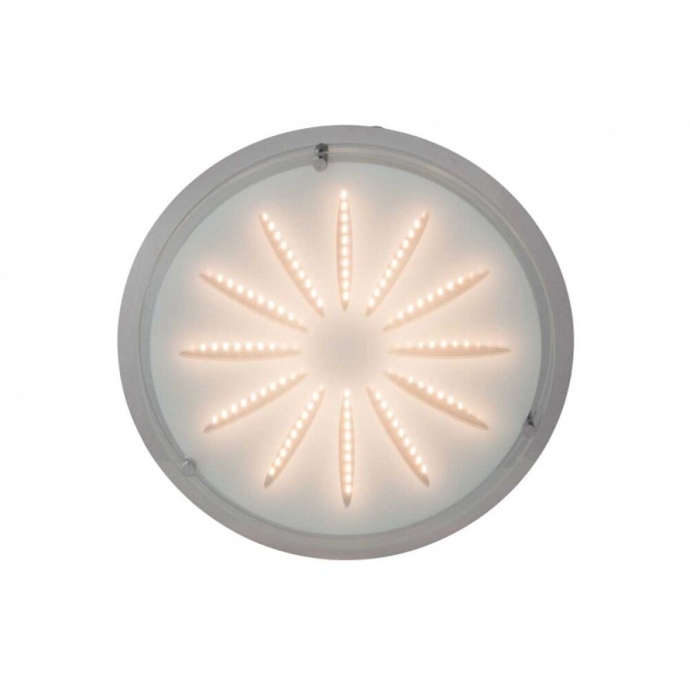 Brilliant Cathleen Muur en plafond verlichting LED Chroom, 1-licht