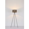 Globo BARZI Staande lamp Zwart, 1-licht