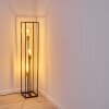 Ibusuki Staande lamp Goud, Messing, Zwart, 3-lichts