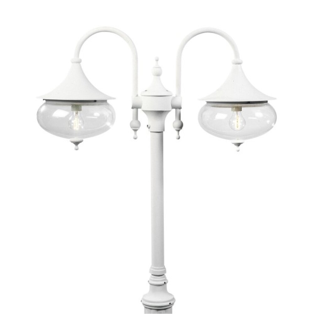 Konstsmide Libra Lampkop Wit, 2-lichts main product photo