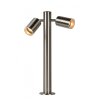 Lucide ARNE Buitenlamp Chroom, 2-lichts