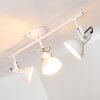 Tina Plafondlamp Wit, 3-lichts