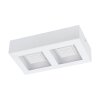 Eglo FERREROS Plafondlamp LED Wit, 2-lichts
