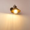 Lohja Buiten muurverlichting Roest, Zwart, 1-licht