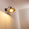 Lohja Buiten muurverlichting Roest, Zwart, 1-licht